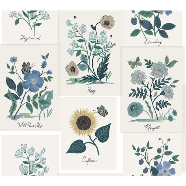 RIFLE PAPER CO. Botanical Prints Unpasted Wallpaper (Covers 60.75 sq. ft.)