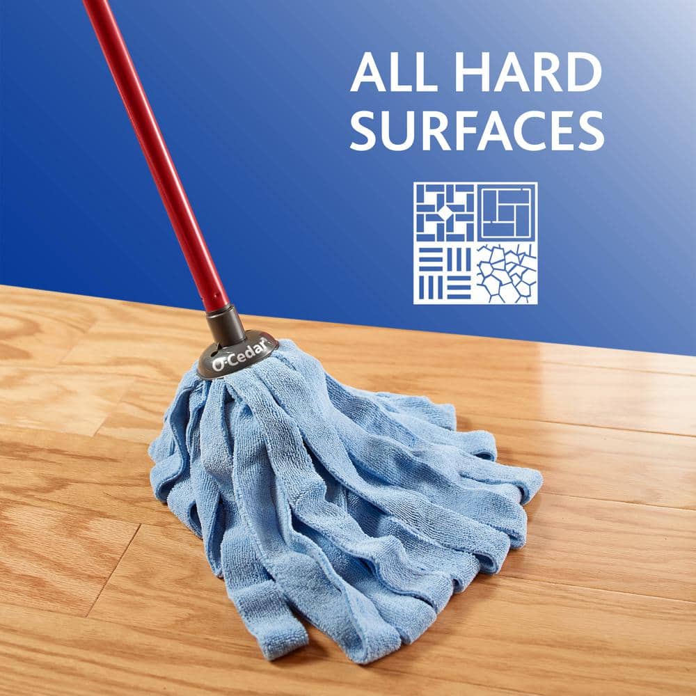 O-Cedar Blue Microfiber String Mop Refill
