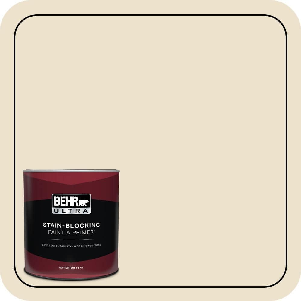 1 qt. #PPU7-15 Ivory Lace Flat Exterior Paint & Primer price history on PriceWatchPro