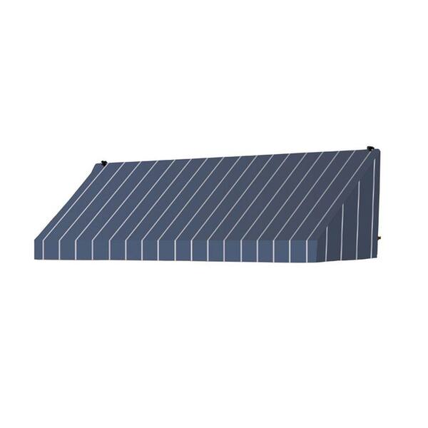 Awnings in a Box 8 ft. Classic Fixed Awnings in a Box Replacement Cover in Tuxedo