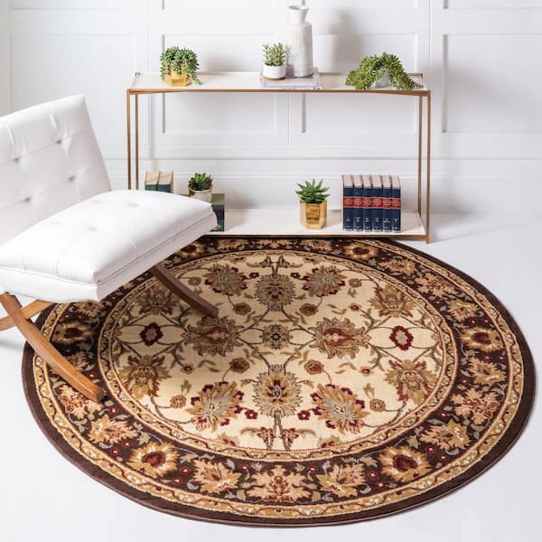 Voyage Springfield Ivory 8' 0 x 8' 0 Round Rug