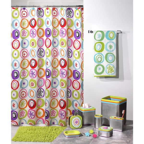Creative Bath All That Jazz 72 In, Colorful Shower Curtains