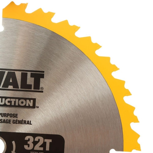 DEWALT 10 in. Construction Saw Blade (2-Pack) with 60 & 32 Tooth 