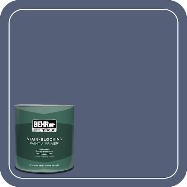 BEHR ULTRA 1 qt. #S530-6 Extreme Extra Durable Semi-Gloss Enamel Interior Paint & Primer