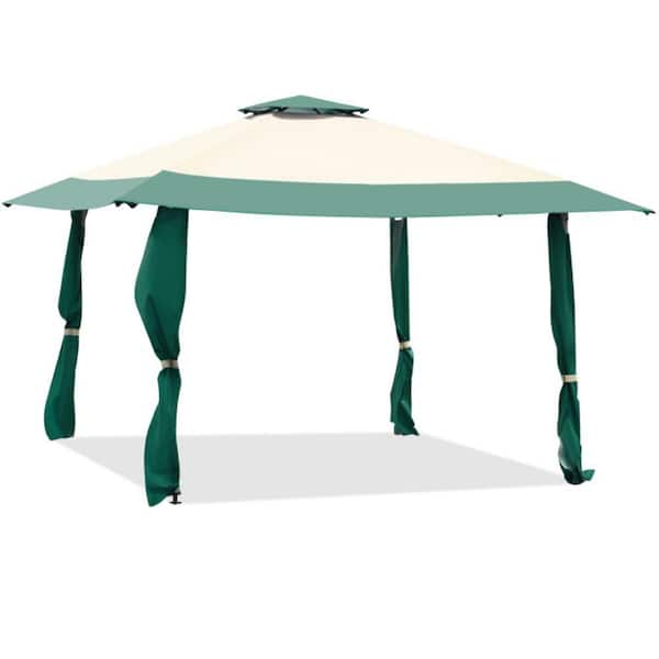 話題の人気 ft. 13 Clihome x Roof Double-Tier Tent Gazebo Up Pop ft. 13 その他