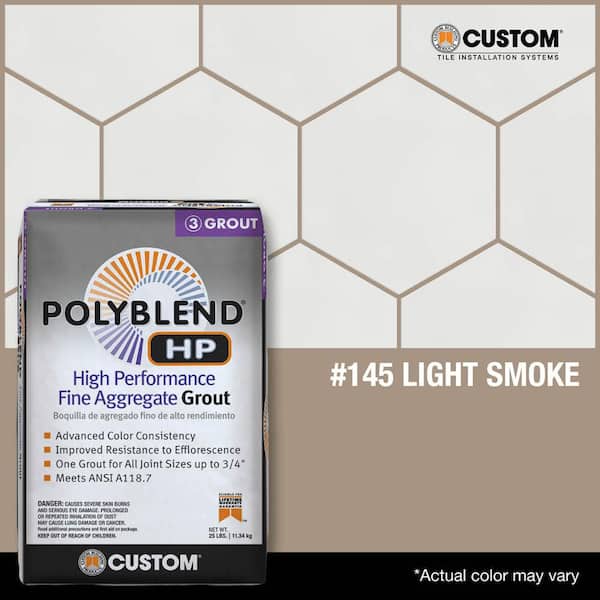 Polyblend HP #145 Light Smoke 25 lbs. High Performance Fine Aggregate Grout
