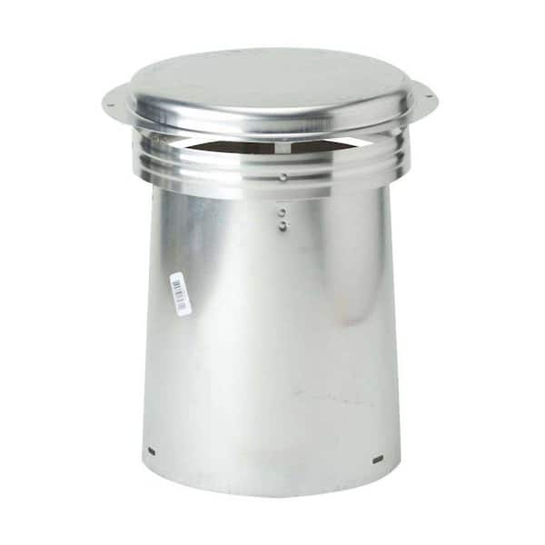 Gibraltar Building Products 8 in. Aluminum Code Cap Top Vent Pipe Flashing