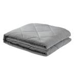 Deka 2-in-1 Warm and Cool Grey Weighted Blanket 6 lbs. 41 in. x 60 in.