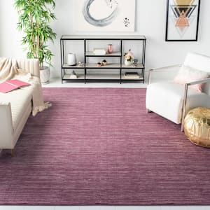 Vision Grape 8 ft. x 10 ft. Solid Area Rug