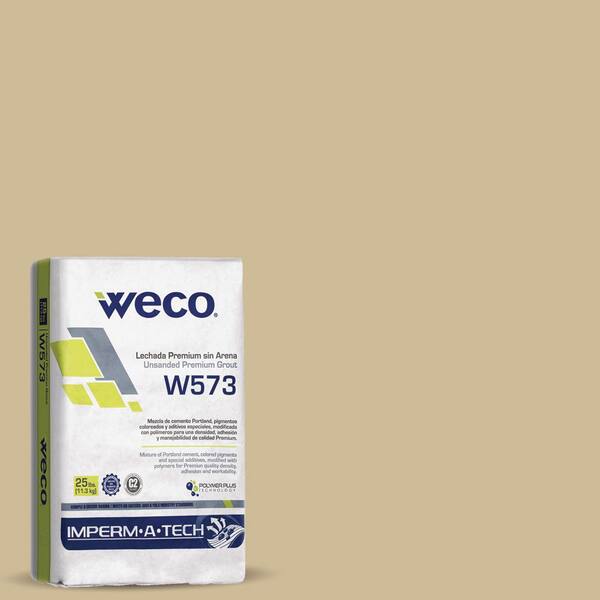 WECO W-573 Champagne 25 lb. Unsaded Grout for Wall and Floor