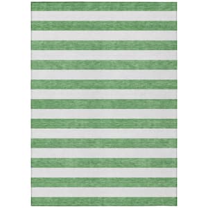 Chantille ACN528 Green 10 ft. x 14 ft. Machine Washable Indoor/Outdoor Geometric Area Rug