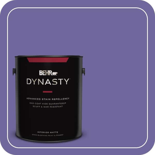 BEHR DYNASTY 1 gal. #630B-7 Pandora Matte Interior Stain-Blocking Paint & Primer