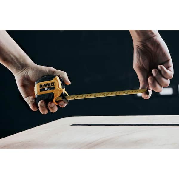 DEWALT - 16 ft. x 1-1/8 in. Tape Measure with Finger Brake