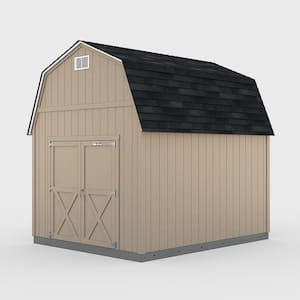 Professionally Installed Tahoe Series Independence 10 ft. W x 12 ft. D Primed Wood Shed 7 ft. Sidewall (120 sq. ft.)