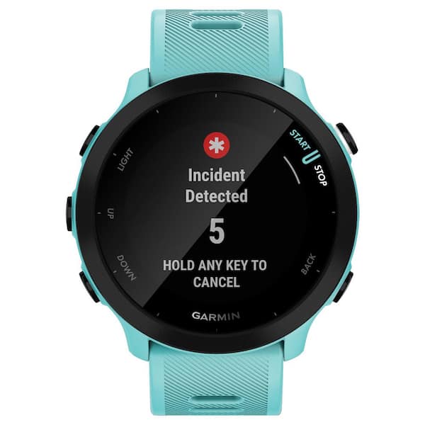 Garmin Forerunner 55 Running Watch 1.7 x. 46 in. Aqua 010-02562-02
