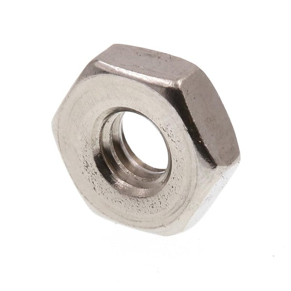 Prime-Line #12-24 Grade 18-8 Stainless Steel Machine Screw Hex Nuts (100-Pack)