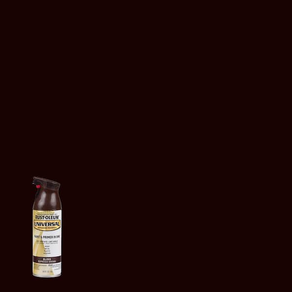 Rust-Oleum Universal 12 oz. All Surface Gloss Espresso Brown Spray Paint and Primer in One (6-Pack)