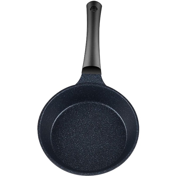 Mueller 10-Inch Non Stick Frying Pans, No PFOA or APEO, Heavy Duty German  Stone Coating Cookware, Aluminum Body, EverCool Stainless Steel Handle,  Black - Invastor