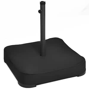 13 lbs. Steel Offset Patio Umbrella Stand Holder Base in Black