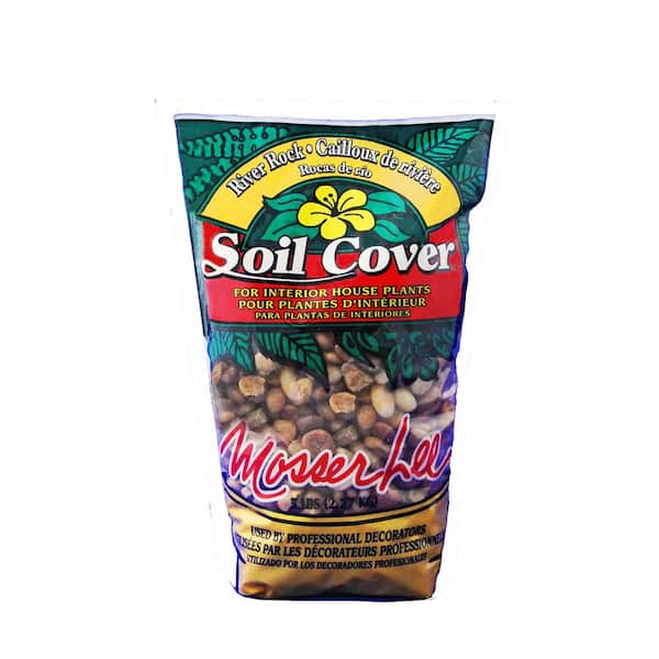 Mosser Lee 5 Lbs River Rock Soil Cover, Patio Plus Soil Home Depot
