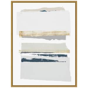 "Boulevard I" by PI Studio 1-Piece Floater Frame Canvas Transfer Abstract Art Print 24 in. x 18 in.
