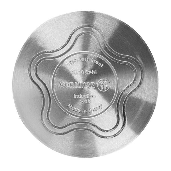 Korkmaz Tombik Stainless Steel Cookware Set, Cooking Pots with