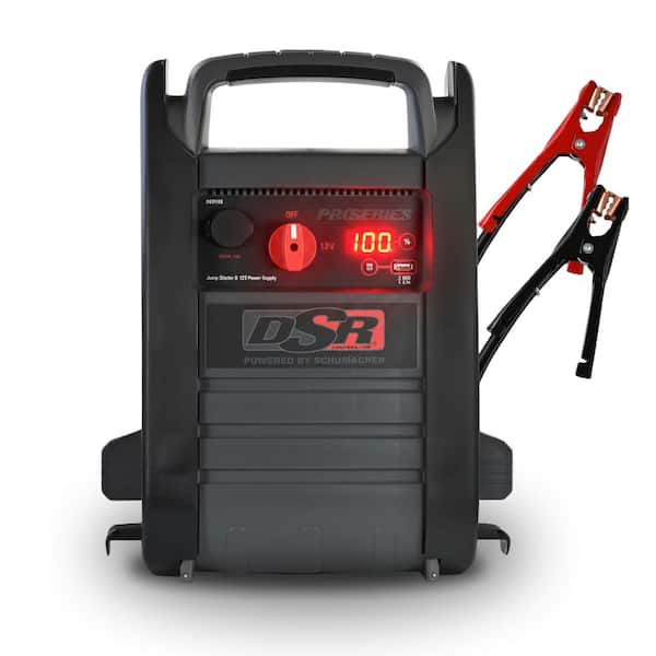 DSR Pro Grade 2200A Car Battery Jump Starter and Portable Power Station, 12V DC and 2.1A USB Ports, DSR165