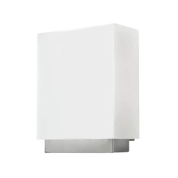 KUZCO Hounslow 7-in 1 Light 13-Watt Brushed Nickel Integrated LED Wall Sconce