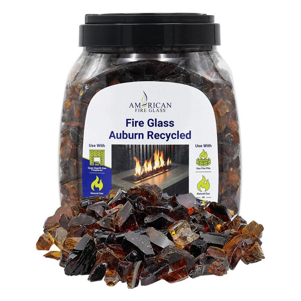 Auburn Recycled Fire Pit Glass-Medium-10 lb. Jar price history on PriceWatchPro