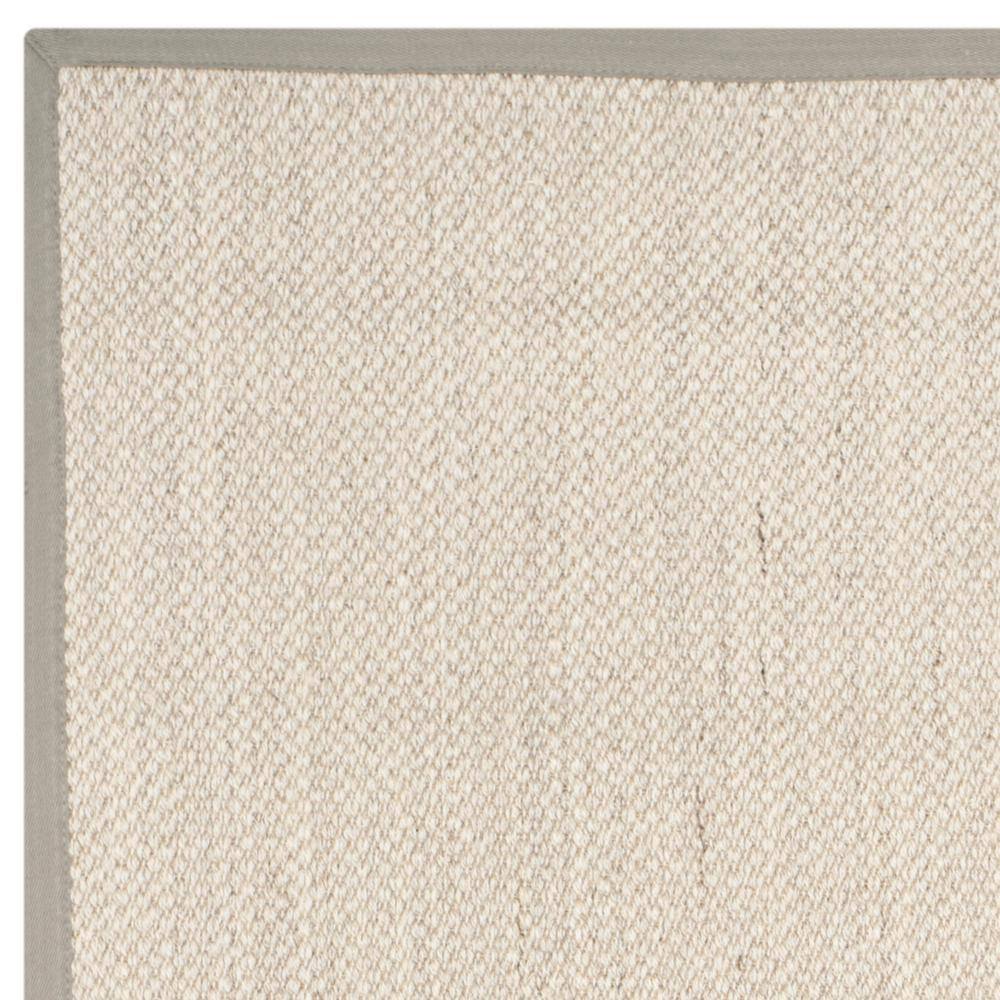 Handwoven Coastal Charm Gray Seagrass 6' x 9' Area Rug
