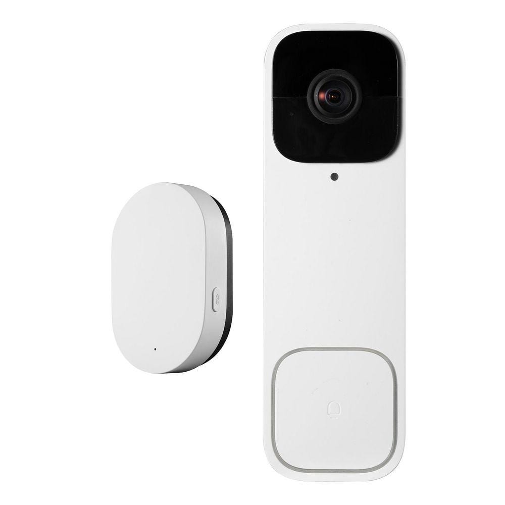 Video Doorbell 2K Wireless Camera Ring Doorbell Works with 170° Ultra-Wide View Battery/Wired Powered 2-Way Audio