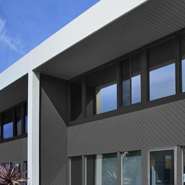 5 gal. #PPF-59 Raven Black Satin Exterior Paint