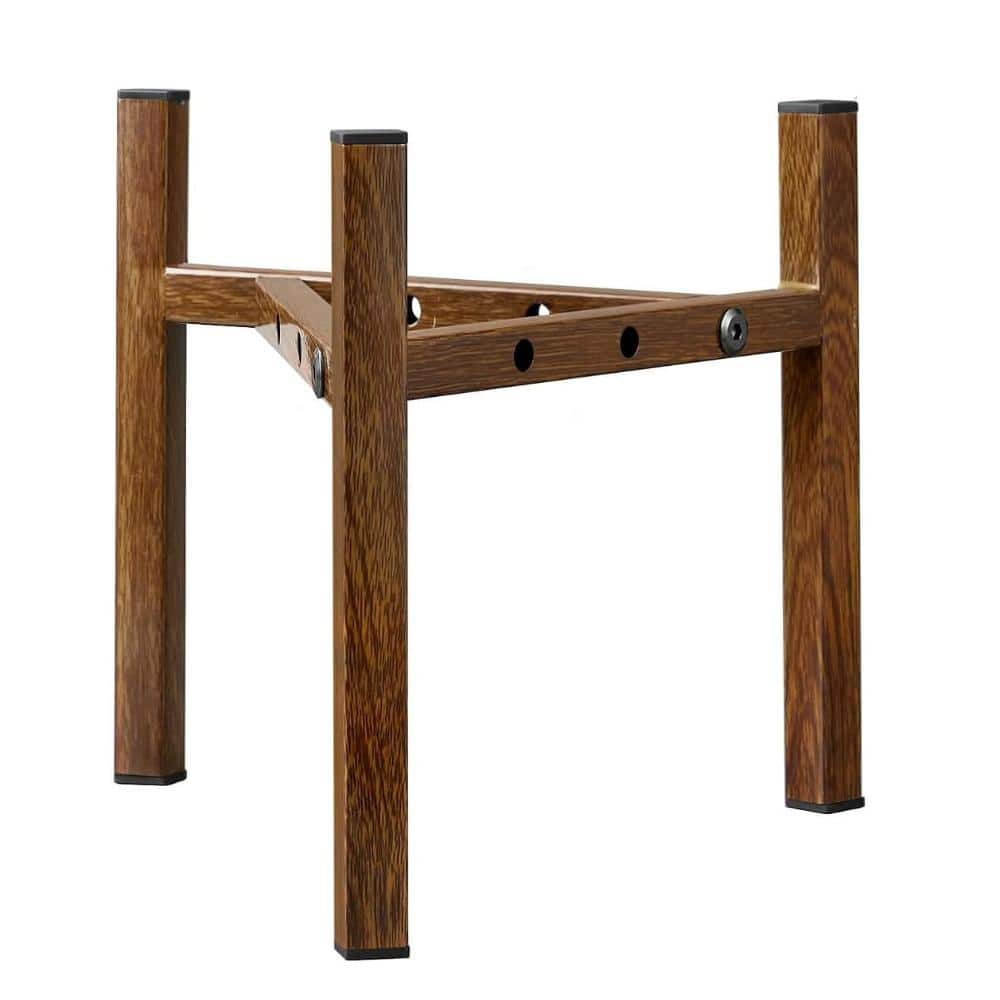 Unbrand Mid Century Modern Adjustable Metal Corner Plant Stand