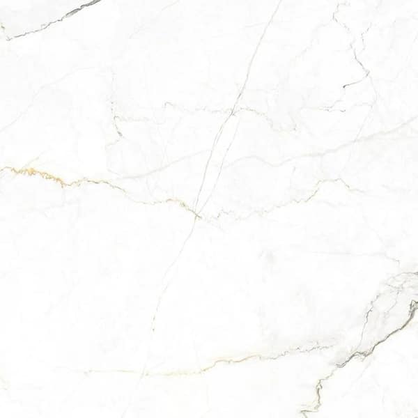 Splendor 4 in. x 4 in. Matte Gray Beige Porcelain Veining Large Format Tile Sample (0.14 sq. ft.)