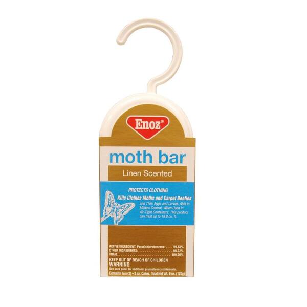 Enoz 6 oz. Linen Scented Moth Bar (3-Pack)