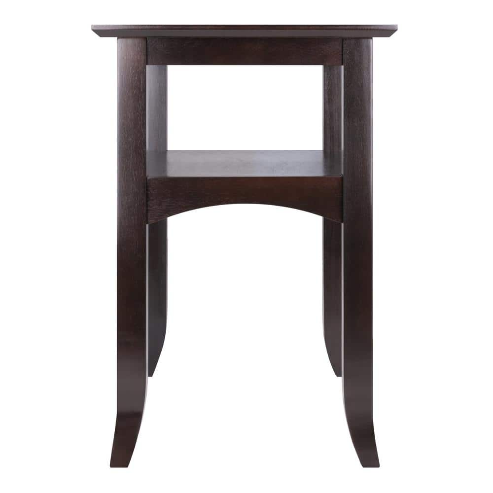 Camden Solid Wood Coffee Finish Transitional End Table