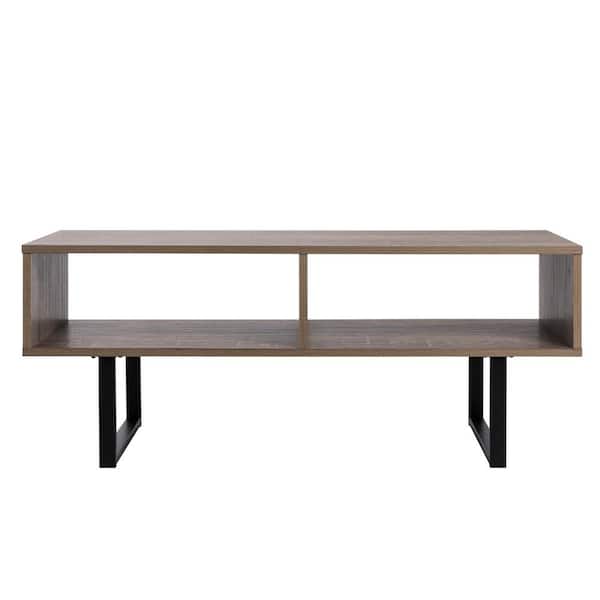 Avalon Tribeca Weathered Wood Media, Console Stereo Coffee Table