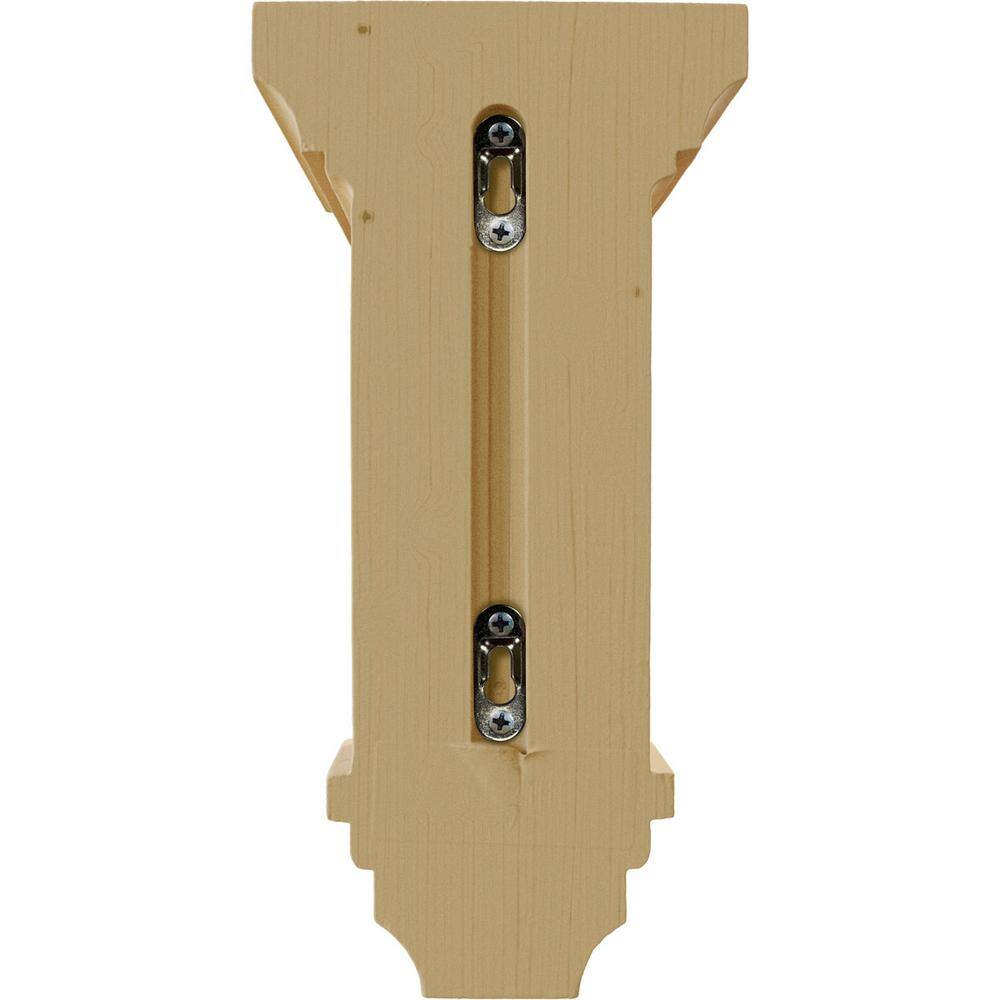 Alder 12" Hand-Carved Wood Corbel