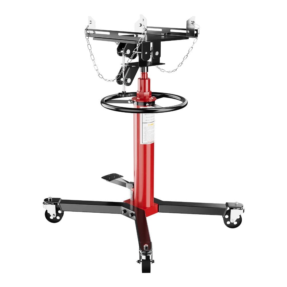Heavy Duty 2-Stage Adjustable High Lift Telescopic Hydraulic Powertrain Jack with Foot Pedal & 360° Swivel Wheels price history on PriceWatchPro
