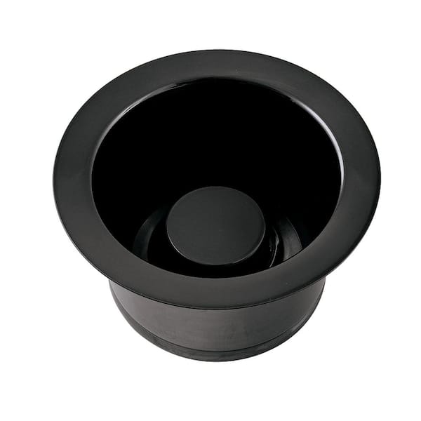 Made To Match Disposal Flange in Black Stainless Steel