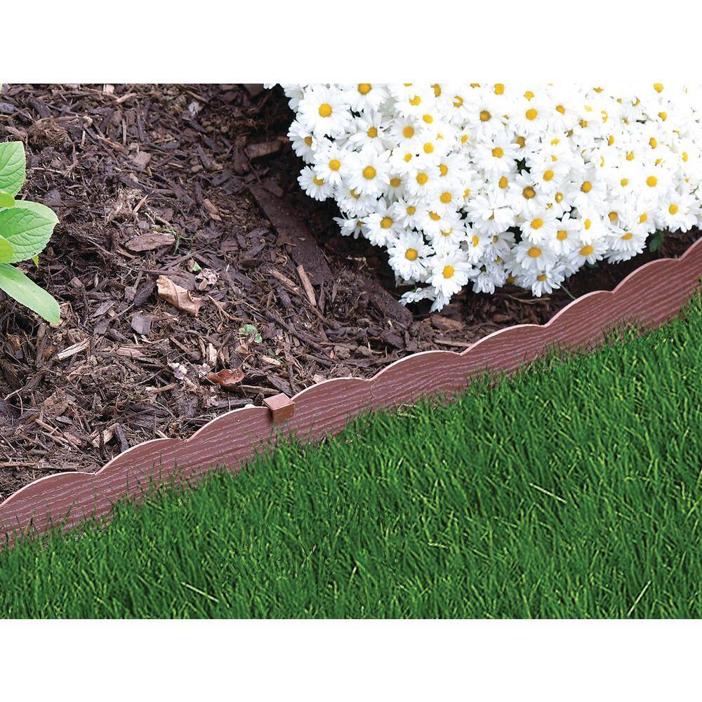EASYFLEX 10 IN. LANDSCAPE ANCHORING STAKE PACK - 10 CT., BROWN