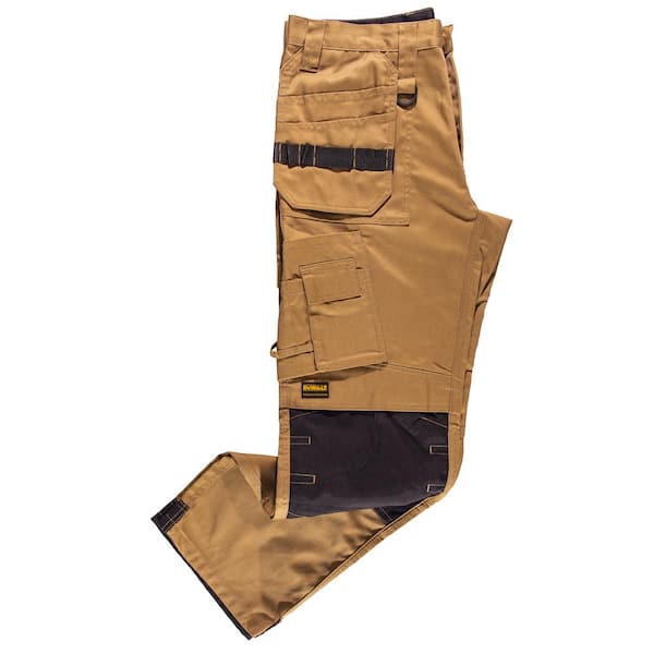 High-stretch Work Trousers Multi-pocket Wear-resistant Hiking Pants Working  Pants Men Workwear Pants With Knee Pads