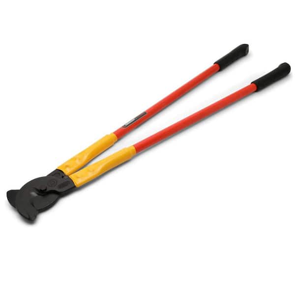 H.K. Porter 32 in. Fiberglass Handle Shear Type Cable Cutter with 1-3/4 in. Max Cut Capacity