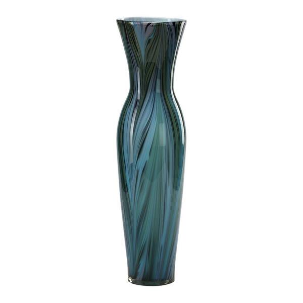 Filament Design Prospect 23.75 in. x 5 in. Brown And Smoke Vase