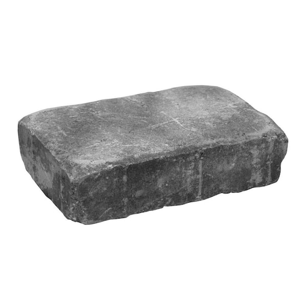 Oldcastle Beltis 9.25 in. x 6.25 in. x 2.25 in. Gray Charcoal Concrete Paver