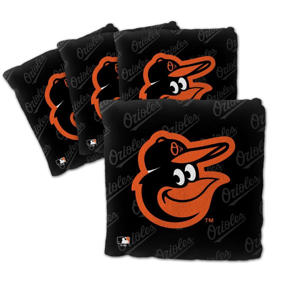 Baltimore Orioles Black Bean Bag 4pk product image for price tracking