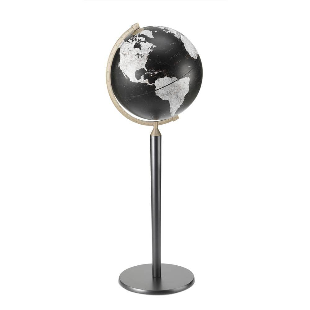 Waypoint Geographic Vasco De Gama 46 in. x 17 in. Diameter Black Floor Globe