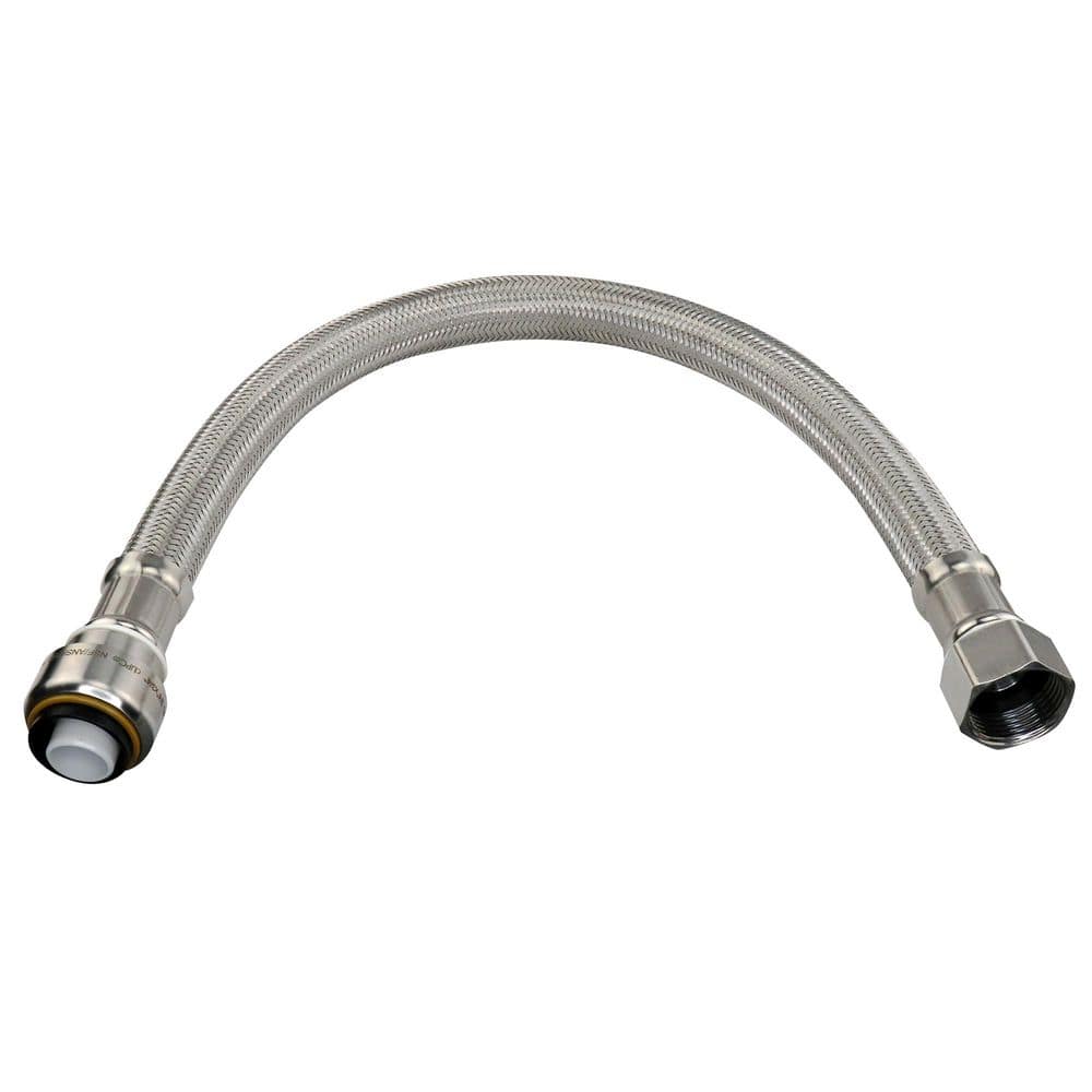 3/4 in. PTC x 3/4 in. FIP x 18 in. Braided Stainless Steel Water Heater Connector price history on PriceWatchPro