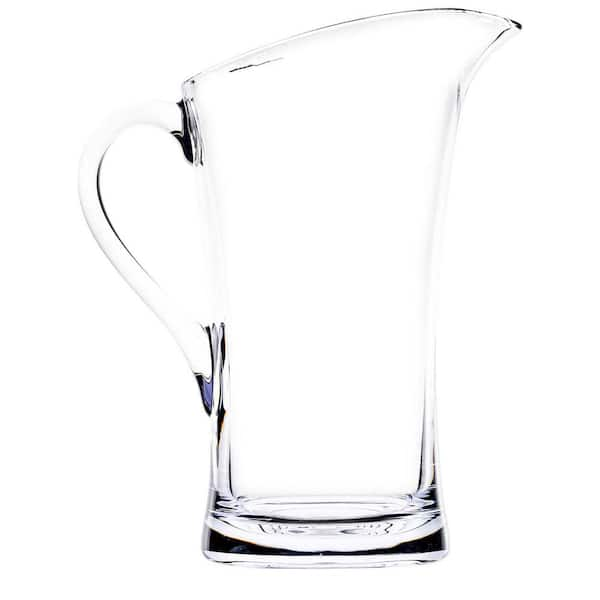 Sterilite 1 Gallon Round Plastic Pitcher and Spout Clear w/ Color Lid (6 Pack)