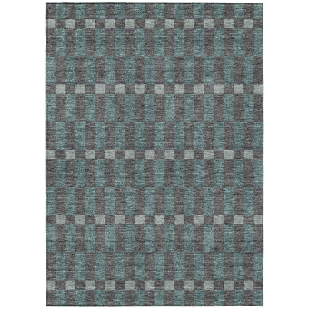 Chantille Machine Washable Indoor/Outdoor Abstract ACN2547 Charcoal 8 ft. x 10 ft. Area Rug price history on PriceWatchPro